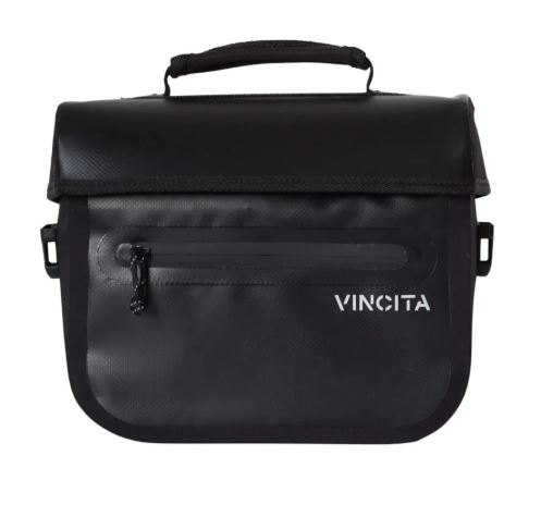 Vincita Cooper 1 - Black Vincita COOPER WATERPROOF BAG Brompton - Image 1
