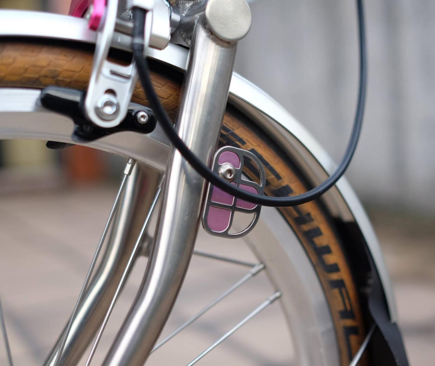 HH fender 1 H&H Cable Fender for Brompton ACP - Image 1