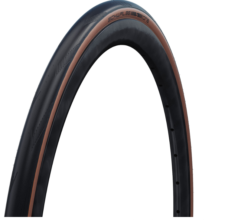 Bronze 1 Schwalbe One Folding Tire Tubeless 700x28c | Bronze Sidewall - Image 1